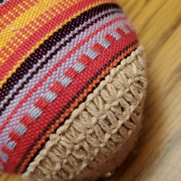 Women's Multi-color Wedges - tie up the ankle - Sz. 7 **CUTE FOR SUMMER** - Picture 9 of 9